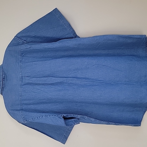 Harriton 2024 StreetRod Nationals 55th Annual Short Sleeve Denim Shirt LG - Picture 6 of 8